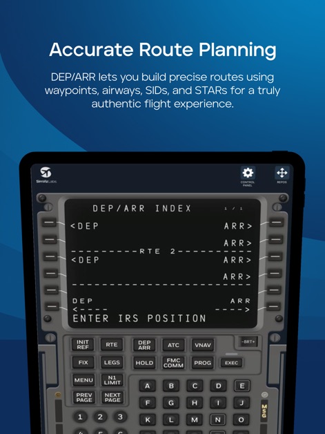 FMS CDU B737NG - SimViz Labs - App de Educación | MWM