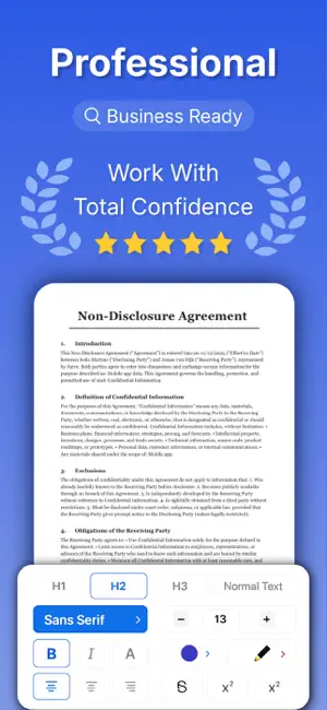 Contract Maker - Legal Docs screenshot 2