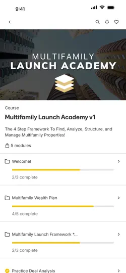 Multifamily Wealth Nation iPhone Screenshot 2