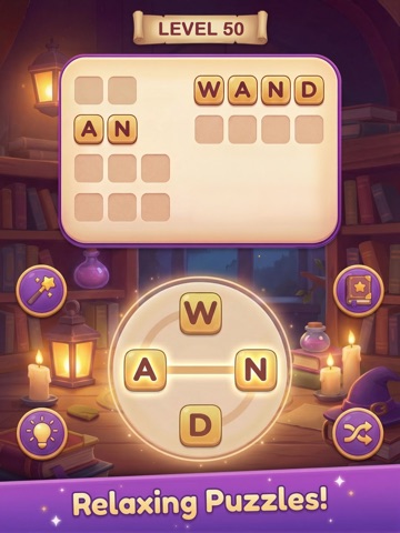Magic Words: Word Puzzle iPad screenshot
