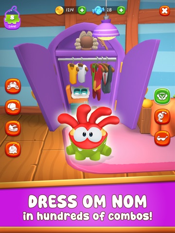 My Om Nom - Virtual Pet iPad screenshot