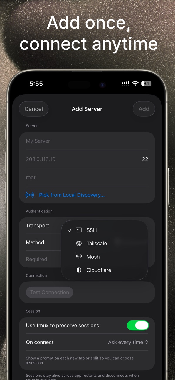 iPhone screenshot