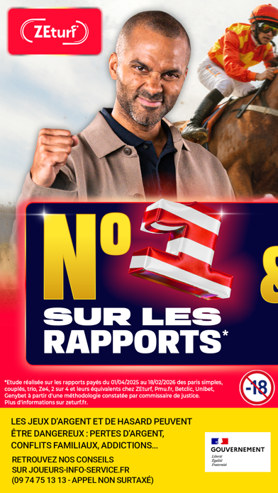 Screenshot #1 pour ZEturf Paris hippiques - Turf