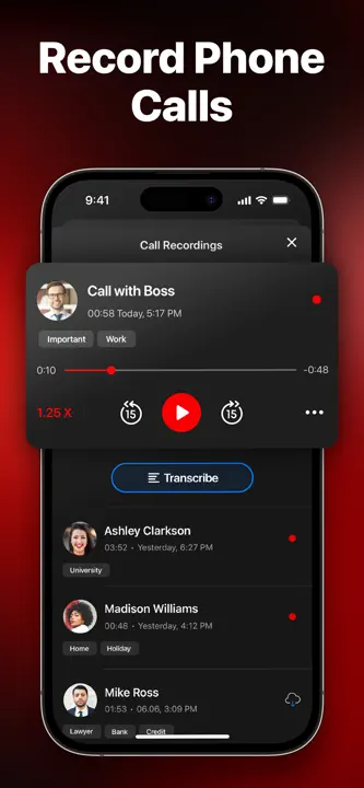 Call Recorder for iPhone ㅤ screenshot 1 of 6