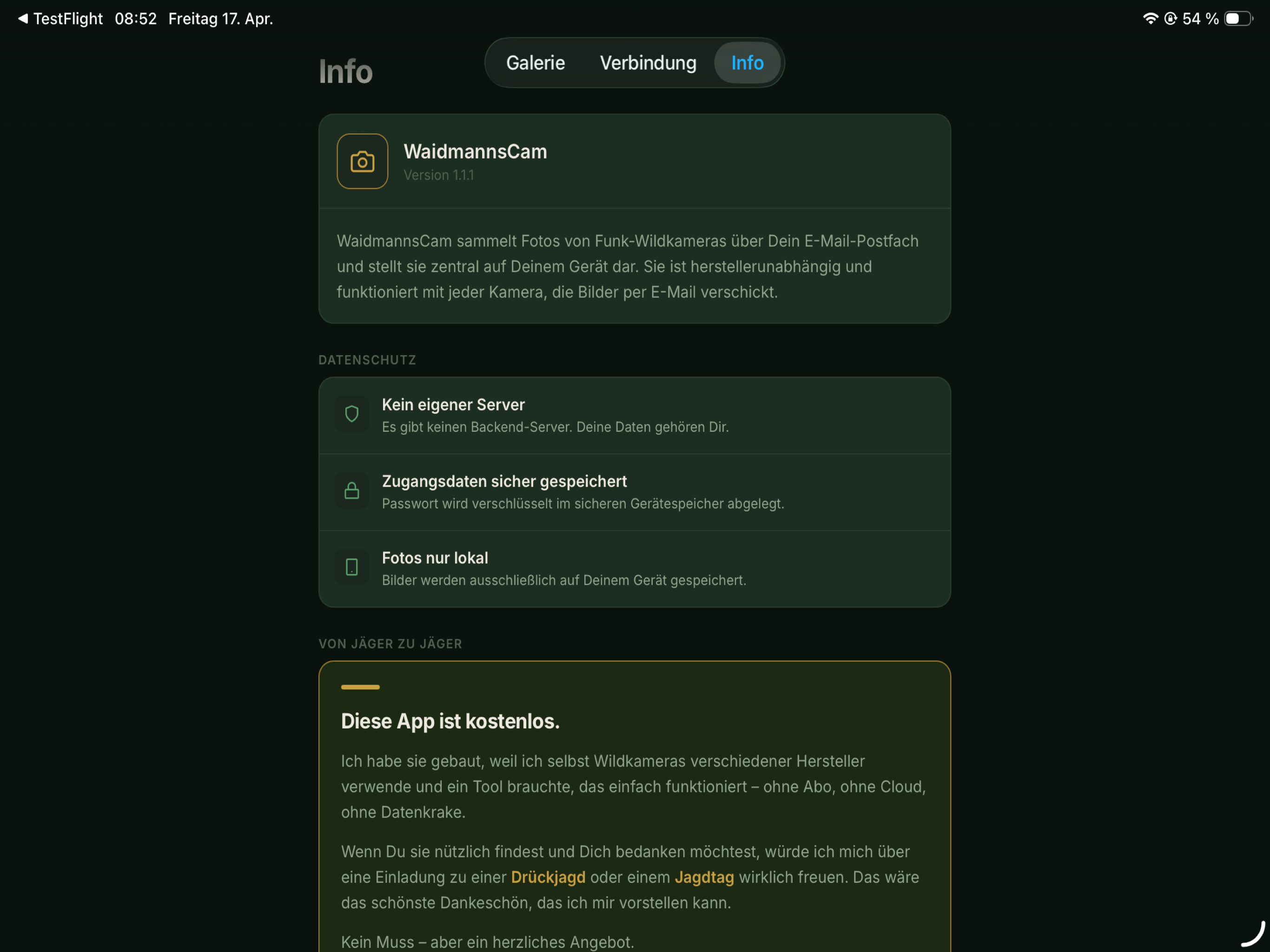 WaidmannsCam screenshot 10