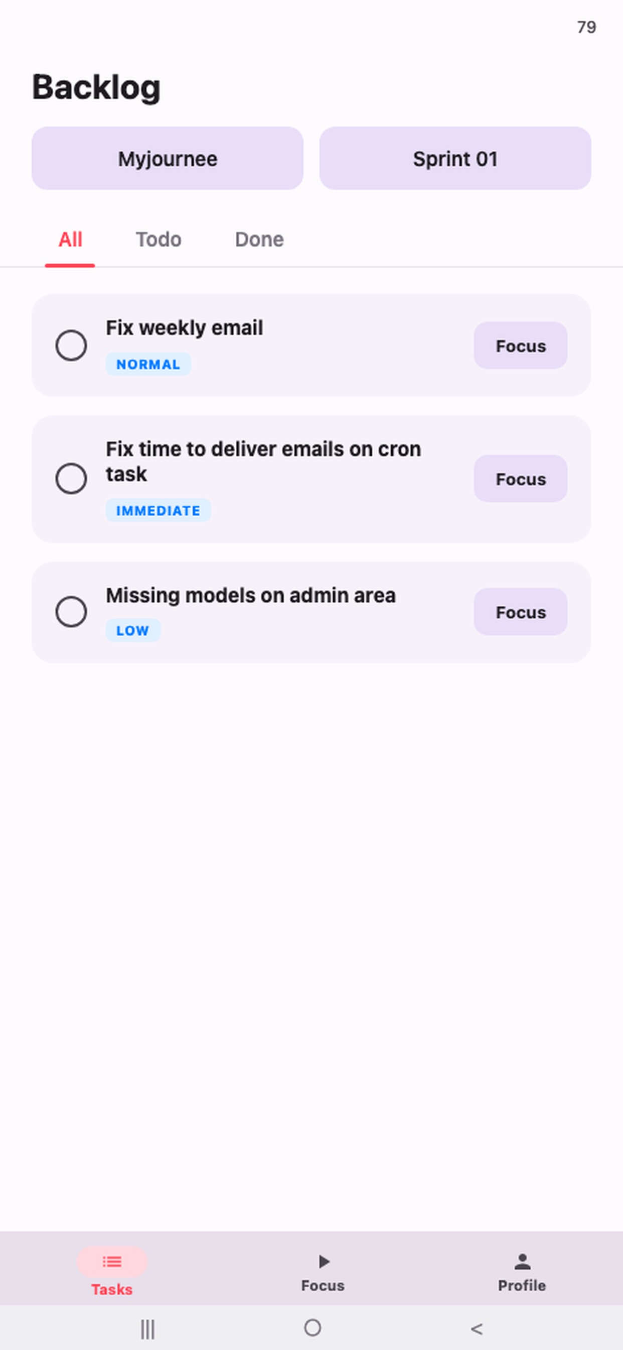 Screenshot 2 of pomod
