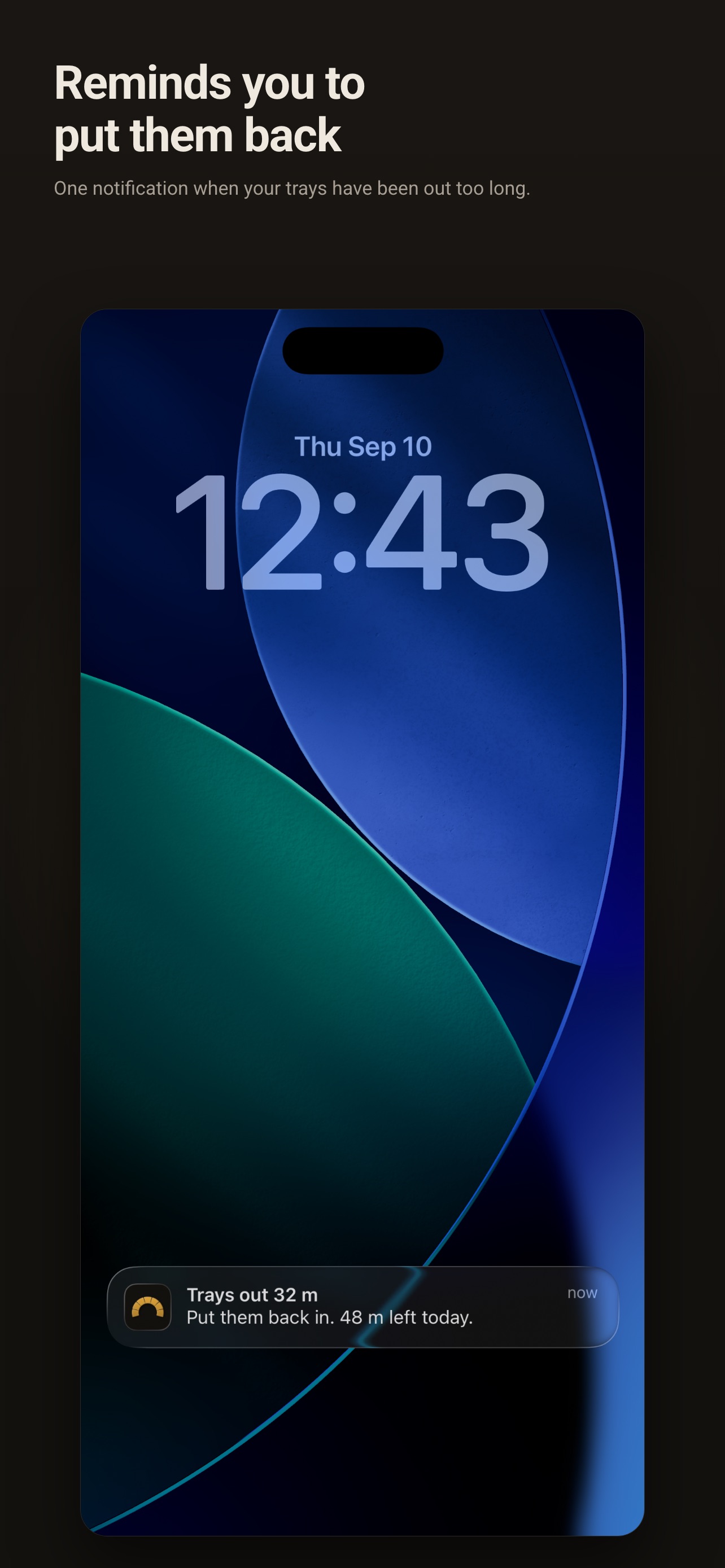 Screenshot 2 of Wearclock: Aligner Wear Timer