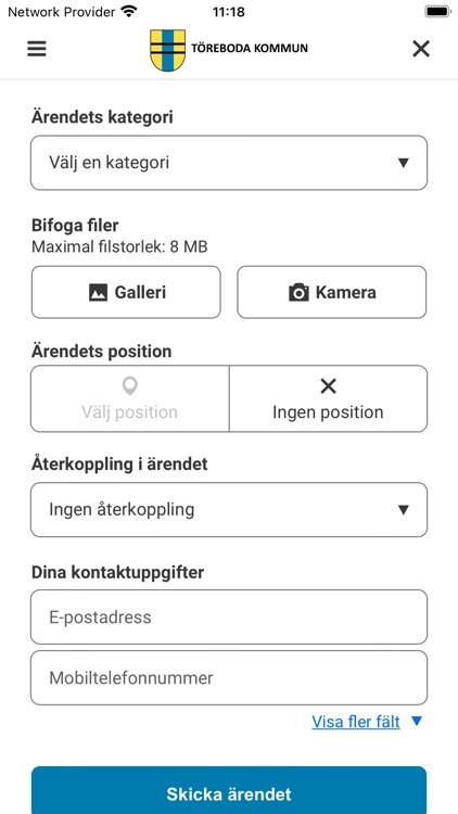 Synpunkter & fel Töreboda