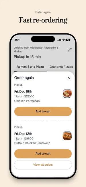 Mia's Italian Restaurant To Go screenshot 4