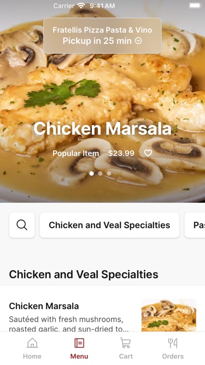 Fratellis Pizza Pasta & Vino