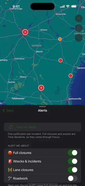 Georgia Traffic Watch screenshot 3