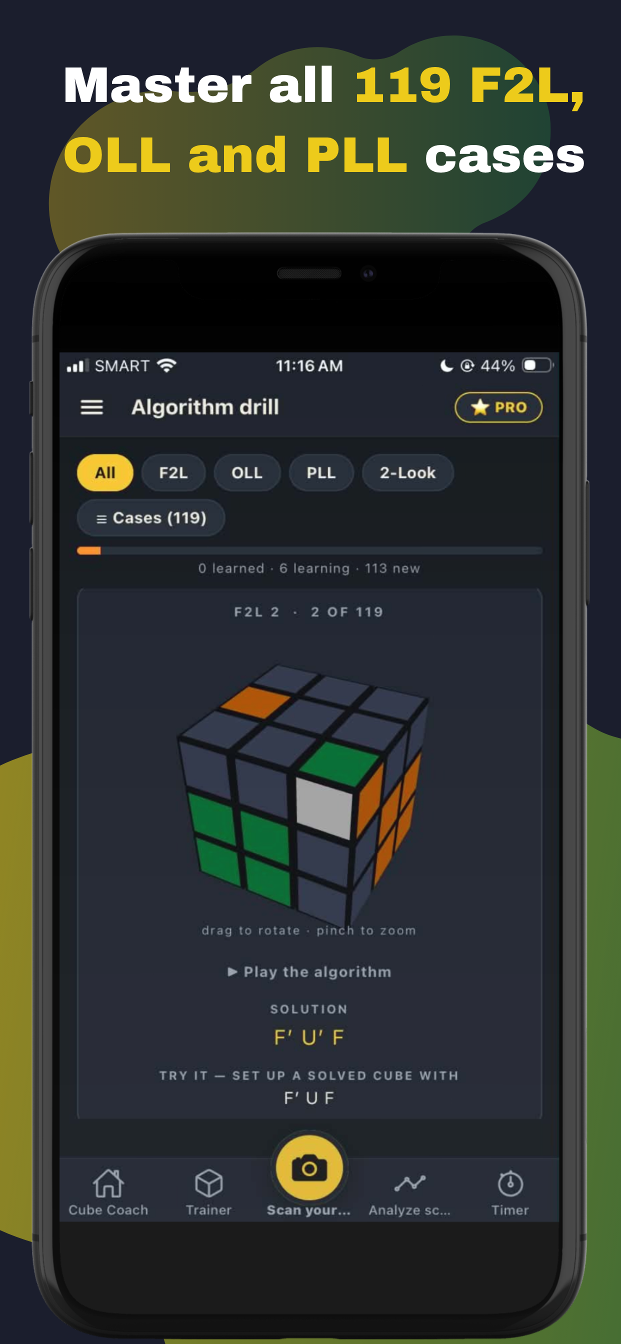 Cube Coach: Rubik's Trainer screenshot 5