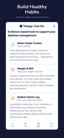 PressWell Glucose Tracker Screenshot 5 of 6