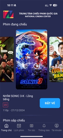 Chiếu phim Quốc gia (NCC) screenshot