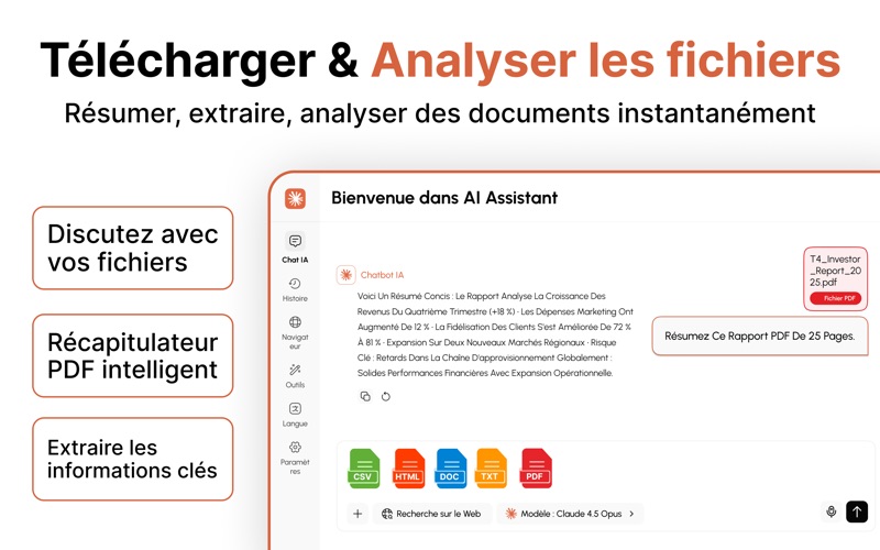 Screenshot #3 pour AI Assistant for Clax