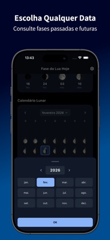 Fase da Lua Hoje iPhone screenshot 3