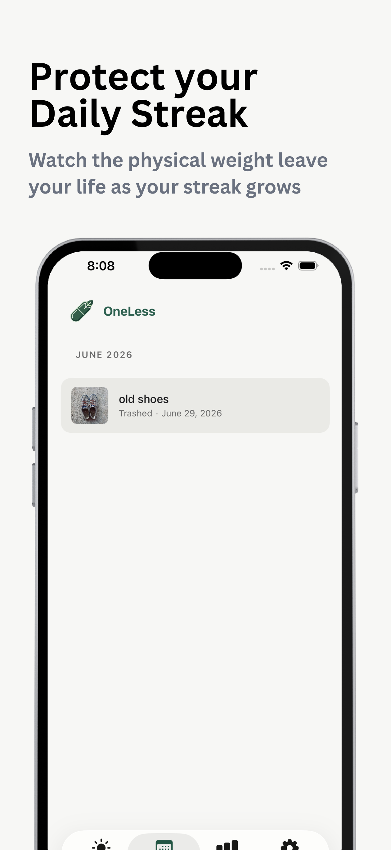 OneLess: Decluttering Tool screenshot 4