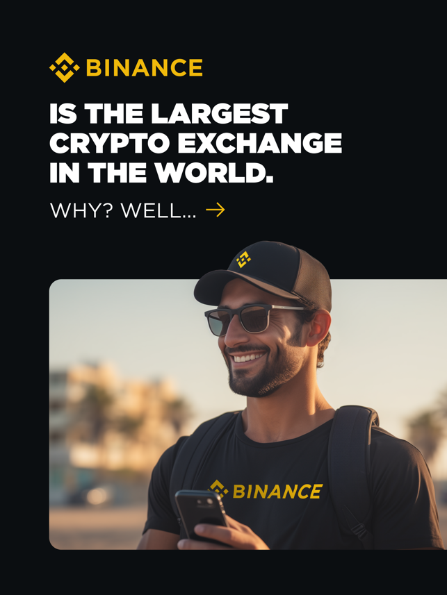 ‎Binance: Kaufe BTC & Krypto Screenshot