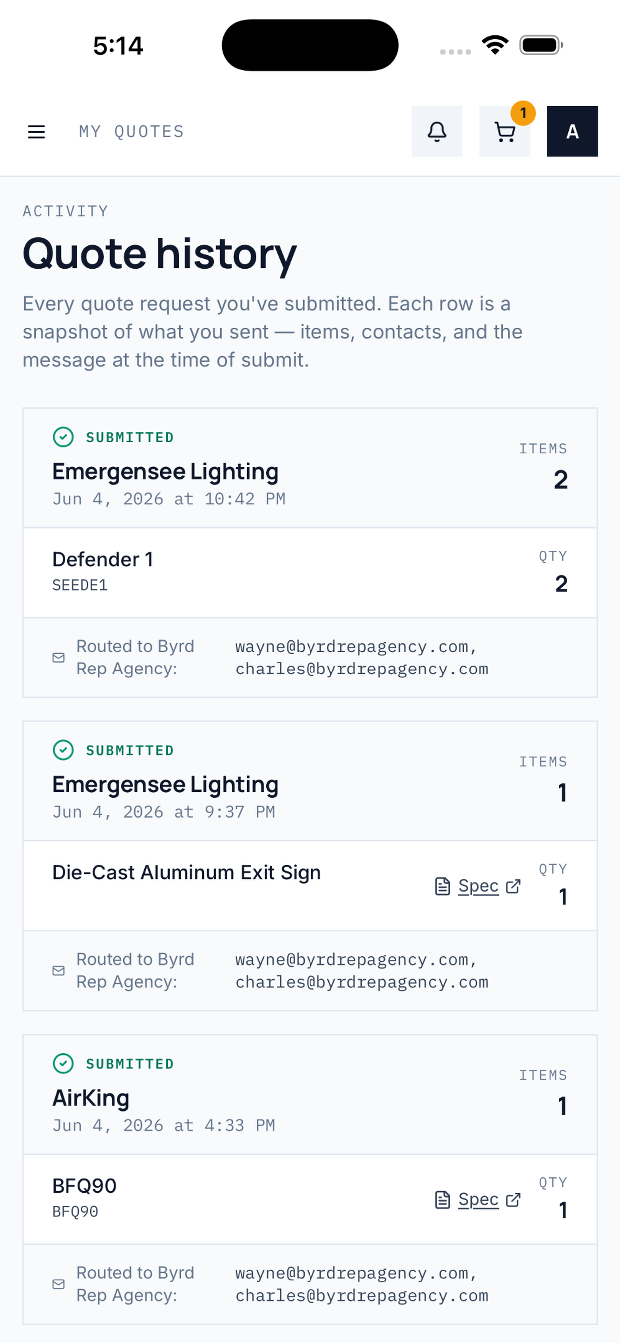 My Rep Agency screenshot 5