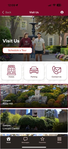 Fordham Mobile screenshot