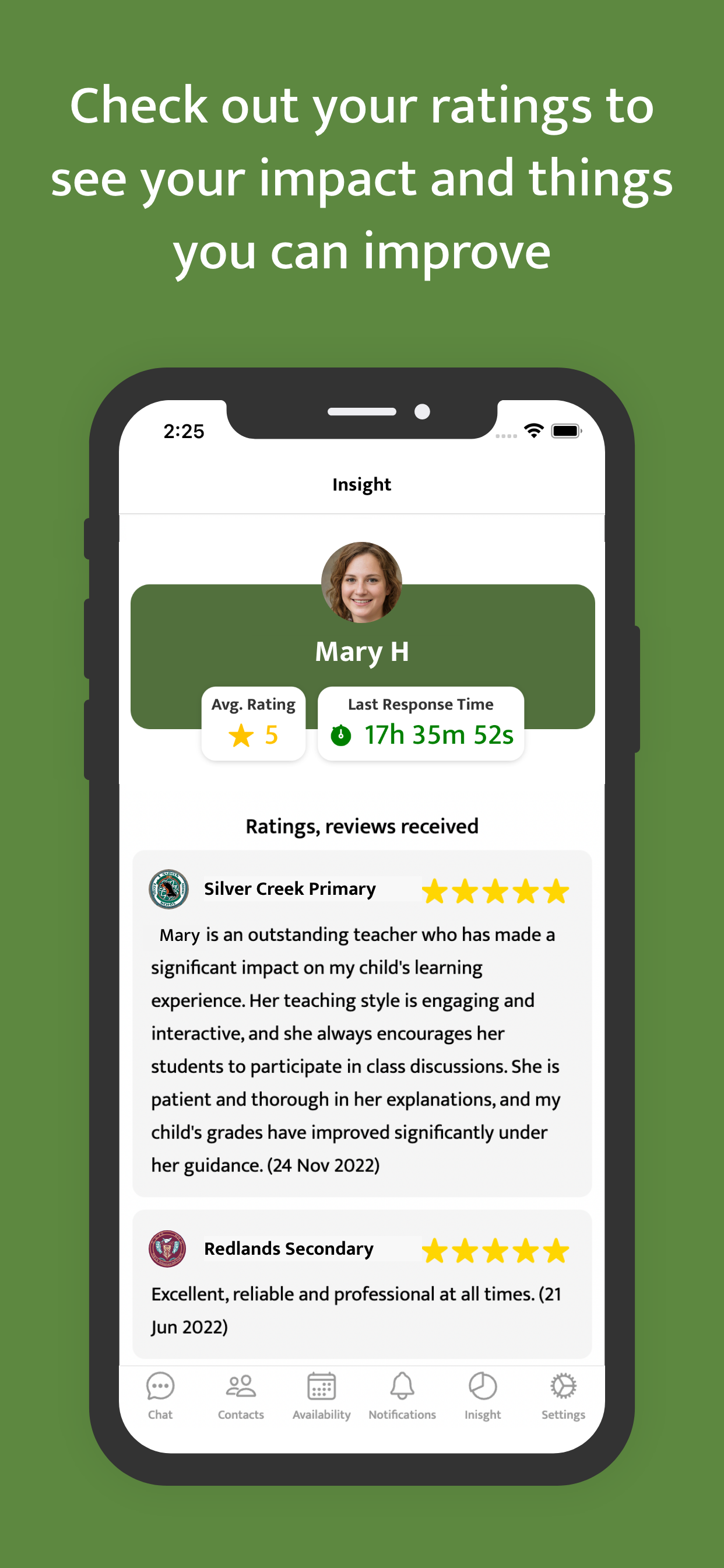 AvailabilityGrid screenshot 6