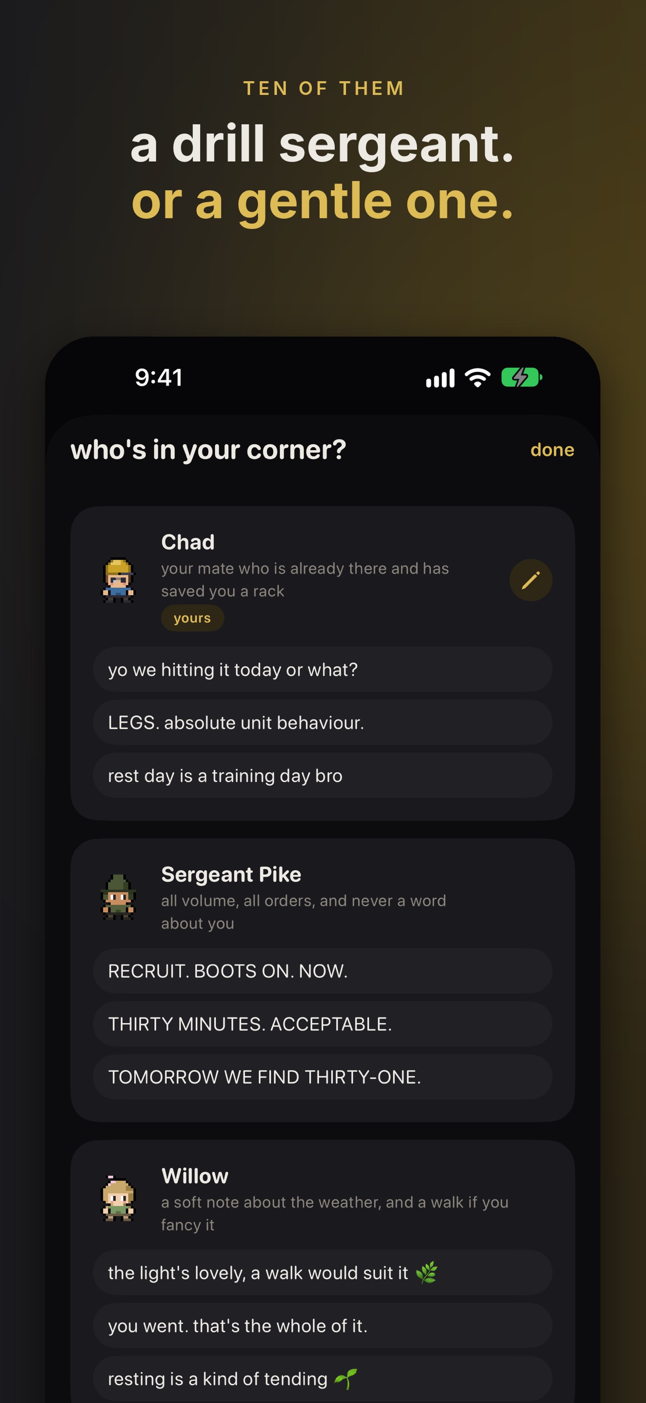 Screenshot 2 of Hype Buddy: Gym Motivation
