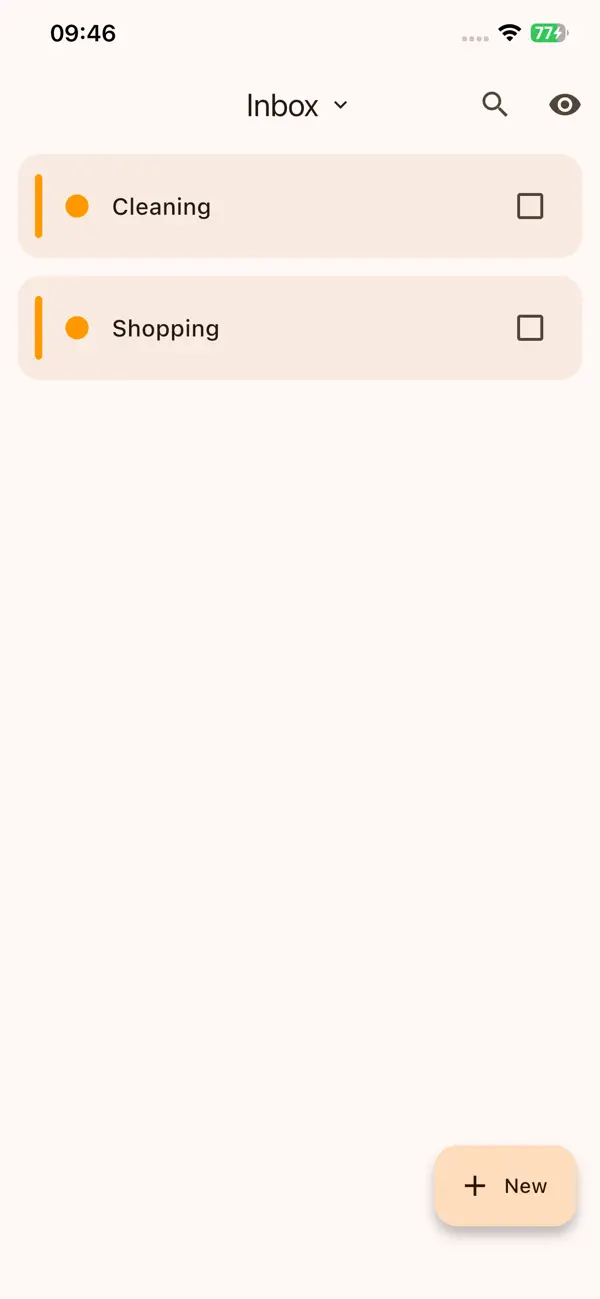 Screenshot #2 pour Color Tasks – Simple Lists