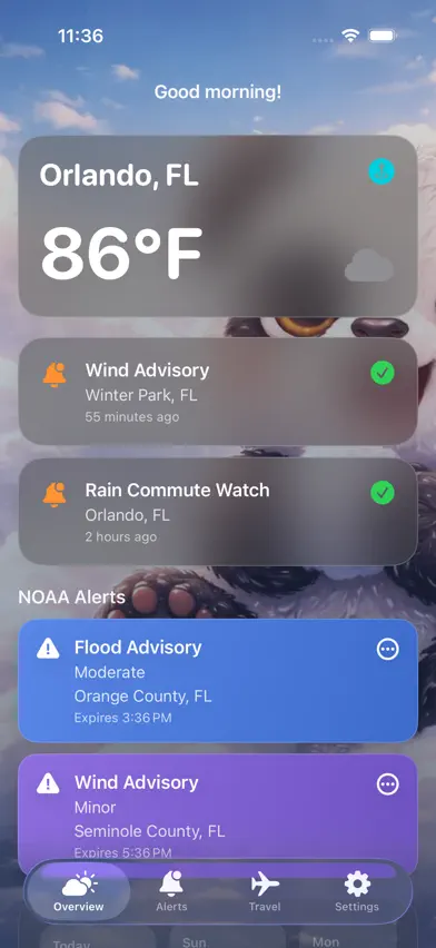 SkyPanda Weather Alerts screenshot 1