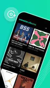Weverse Albums screenshot