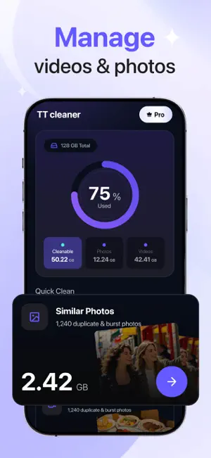 TT Cleaner:Manage storage screenshot 2