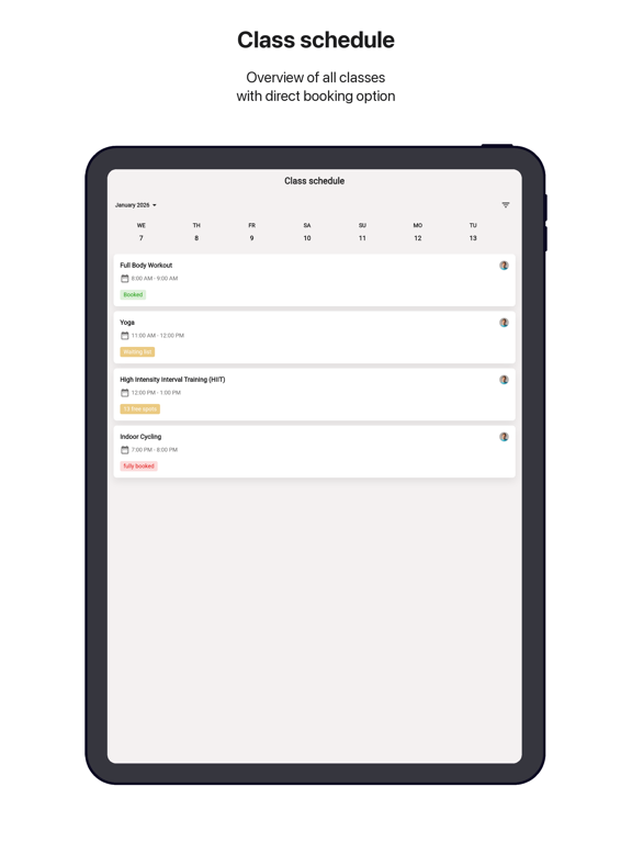 InForm - Connect with the gym app screenshot 3