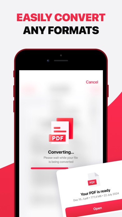PDF Converter・Convert, Scanner Screenshot