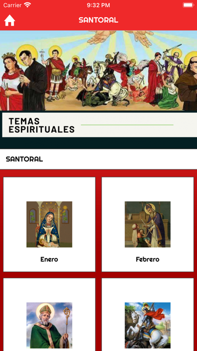 Temas Espirituales Screenshot