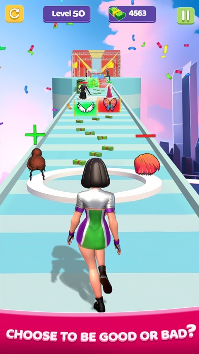 Screenshot #2 pour Good Or Bad Girl Fashion Race
