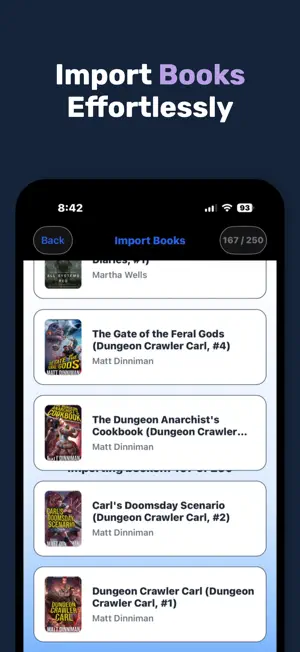 Reading Tracker Pro: Book Log screenshot 3