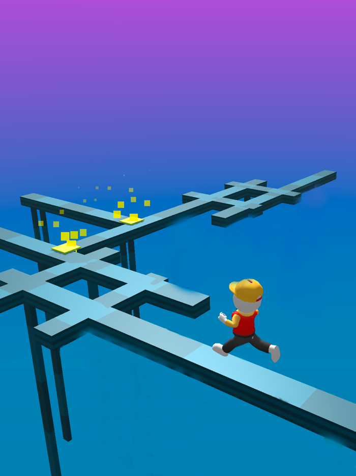 Run parkour games obby world