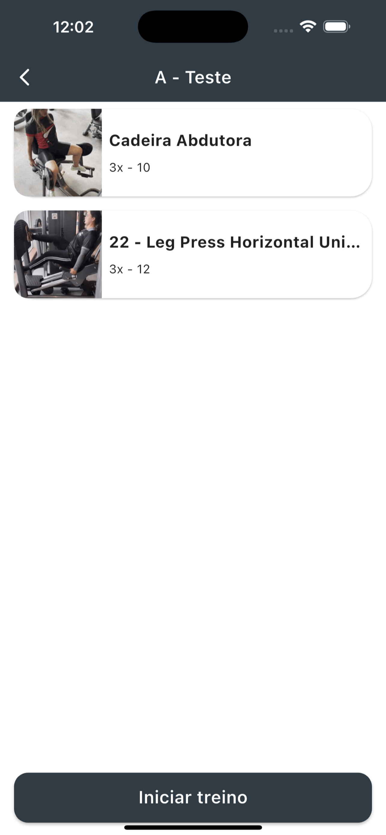 Gym Manager Mobile