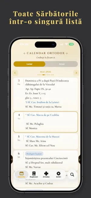 Calendar Creștin Ortodox screenshot 2
