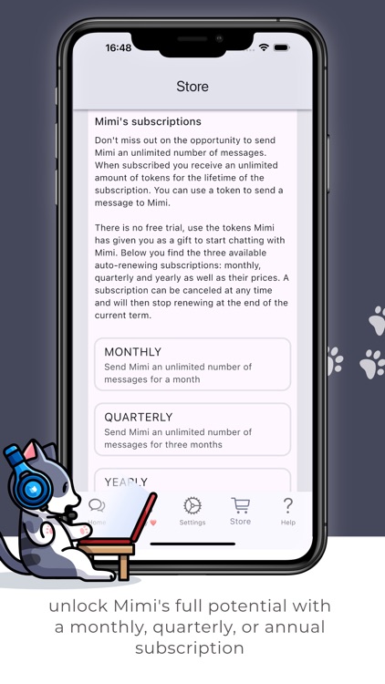 Cat Mimi - AI friend screenshot-4