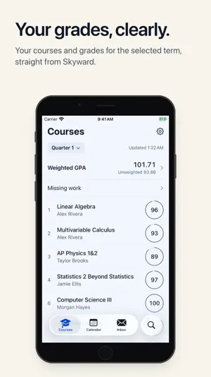 Elevate Gradebook screenshot 1