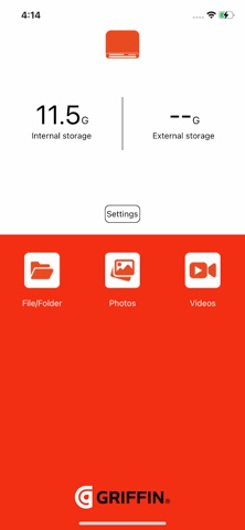 Griffin mobile reader Screenshot 1 of 2