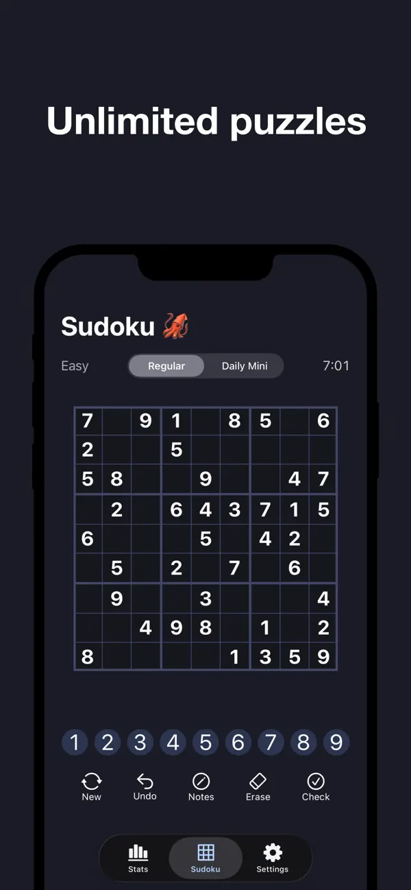 Screenshot #2 pour Sudoku: No Ads & Unlimited