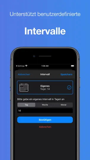 Screenshot von Lensy - Kontaktlinsen Tracker auf dem iPhone 7