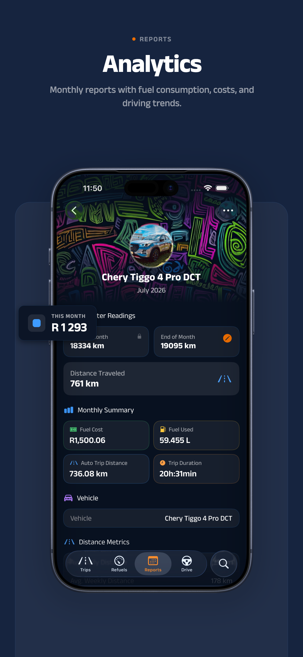Fuel & Trip Tracker - Refuells screenshot 4
