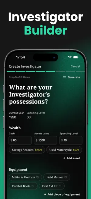 Cthulhu Helper screenshot 2