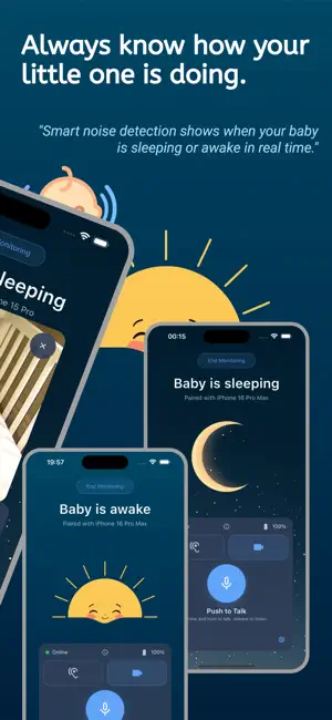 Baby Monitor Nanny Cam: Adarya screenshot 2