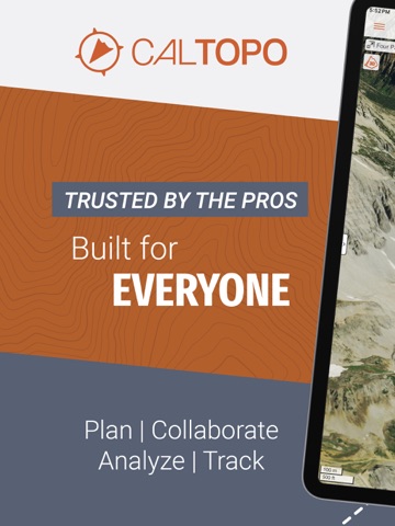 CalTopo: Backcountry Mapping iPad screenshot 1