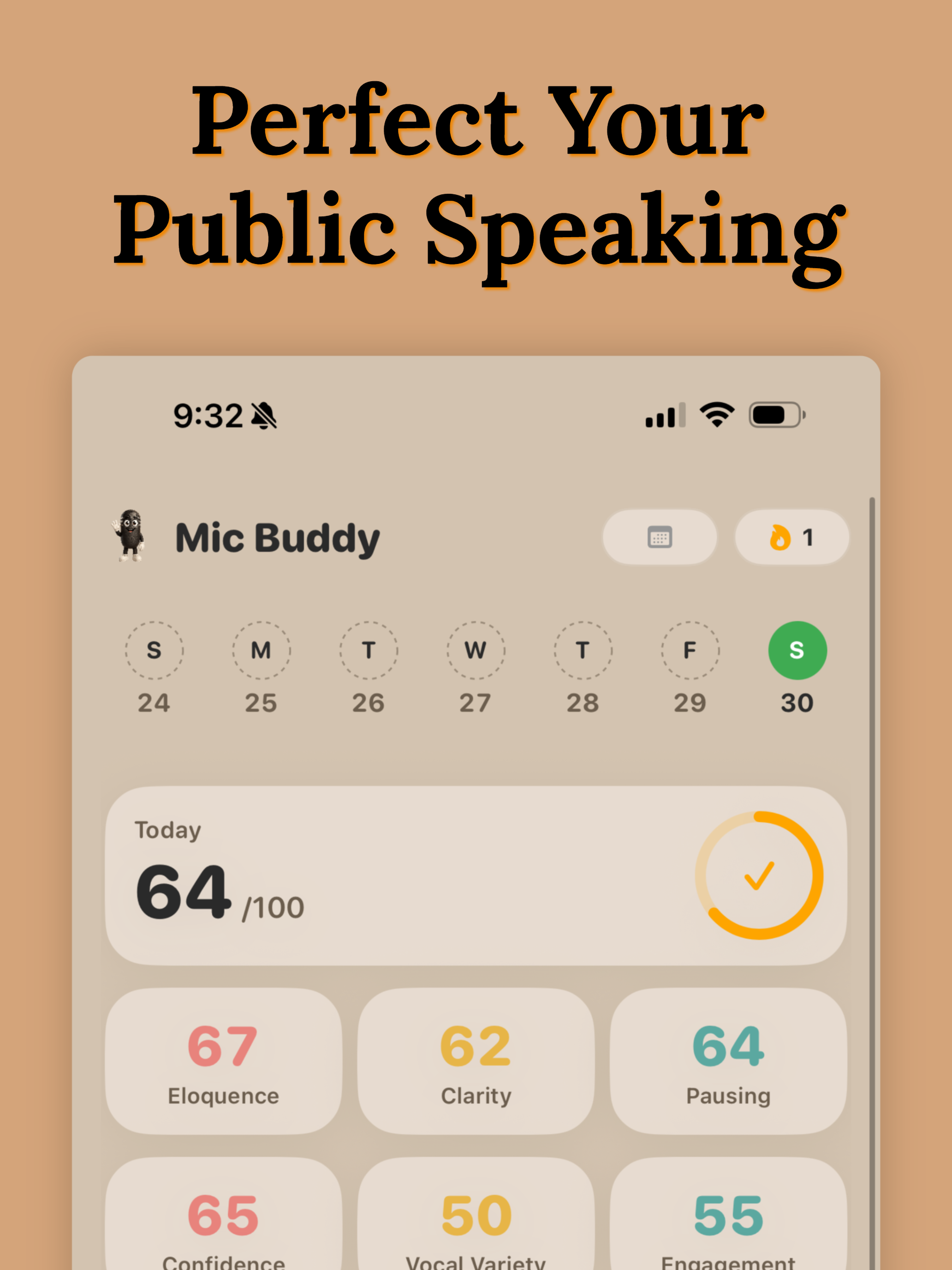 MicBuddy: Speech Coach