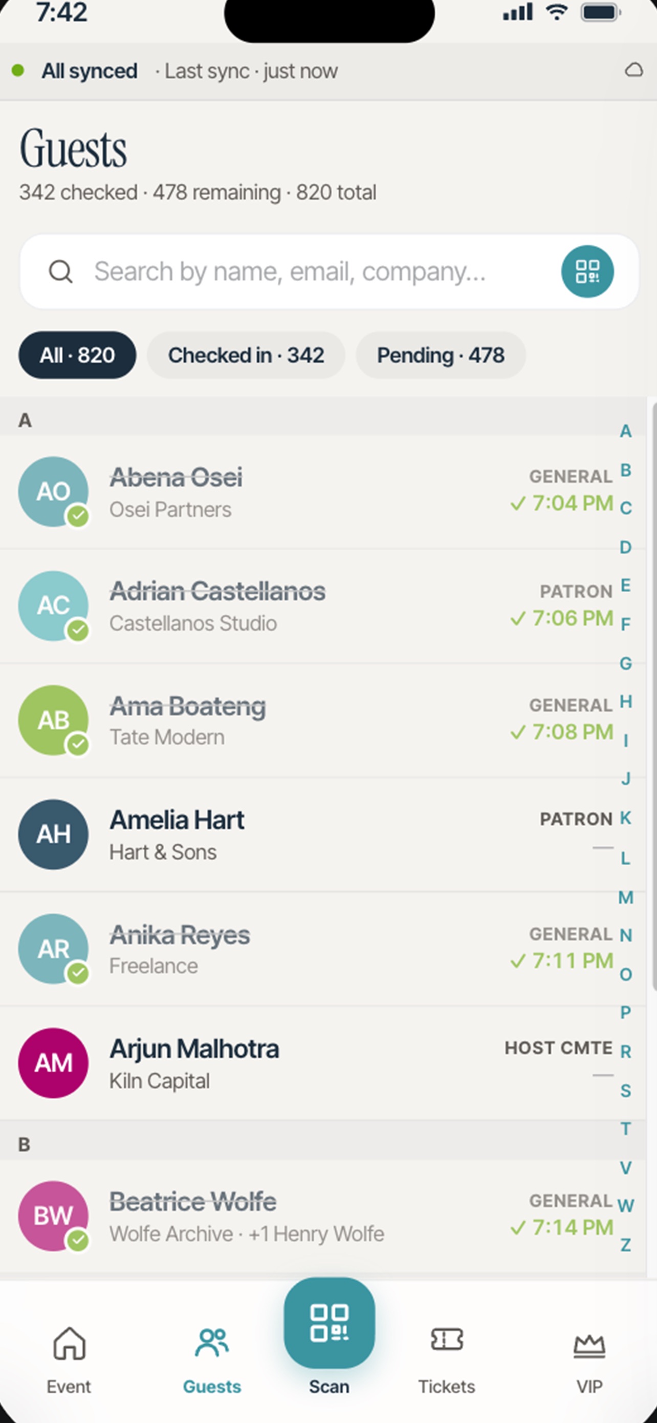 Screenshot 3 of Nucleus Events