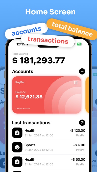 Cash: Money Tracker Screenshot